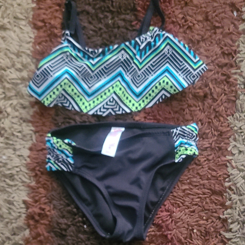 Justice Black Bikini Bottom